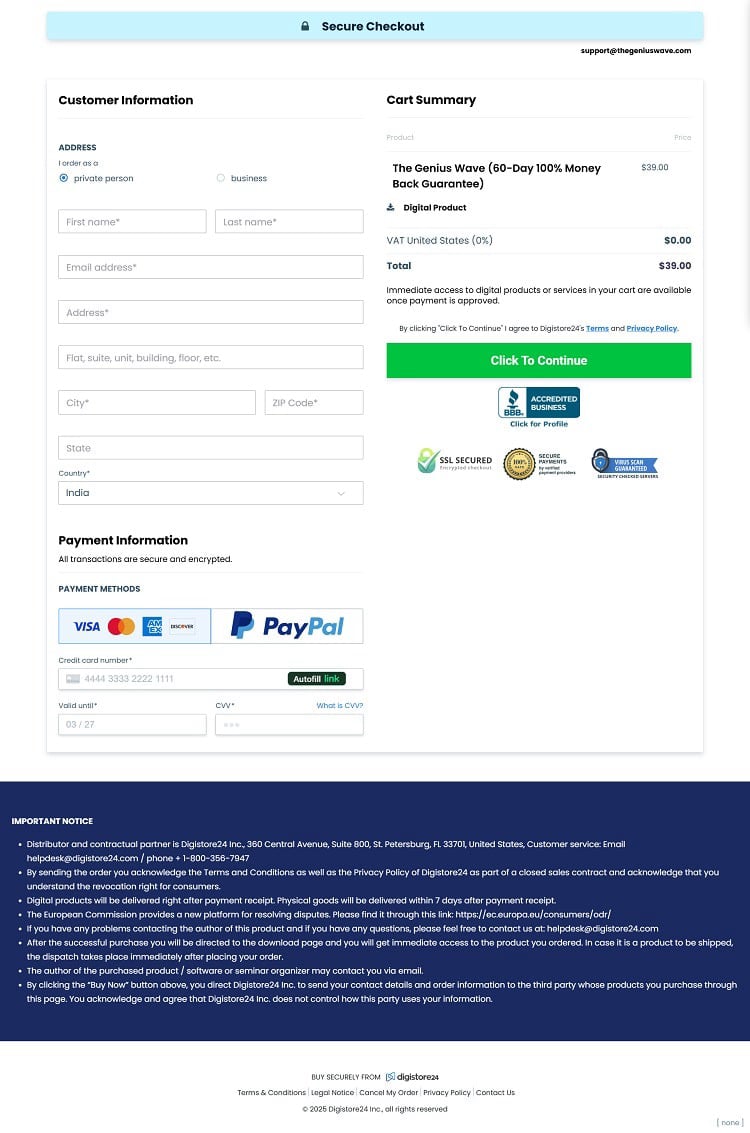 The Genius Wave Cart